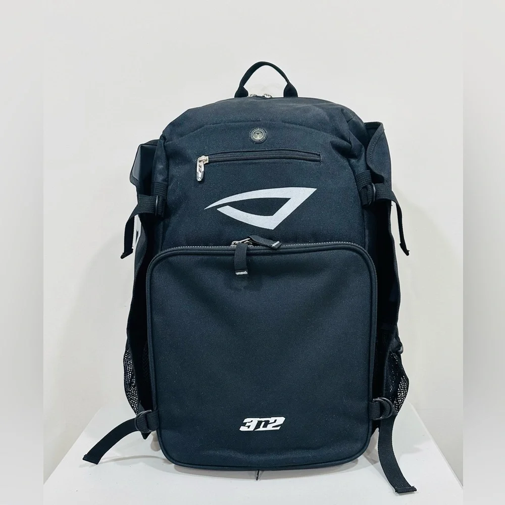 3N2 Baseball & Softball Customizable‎ Back Pak, Black